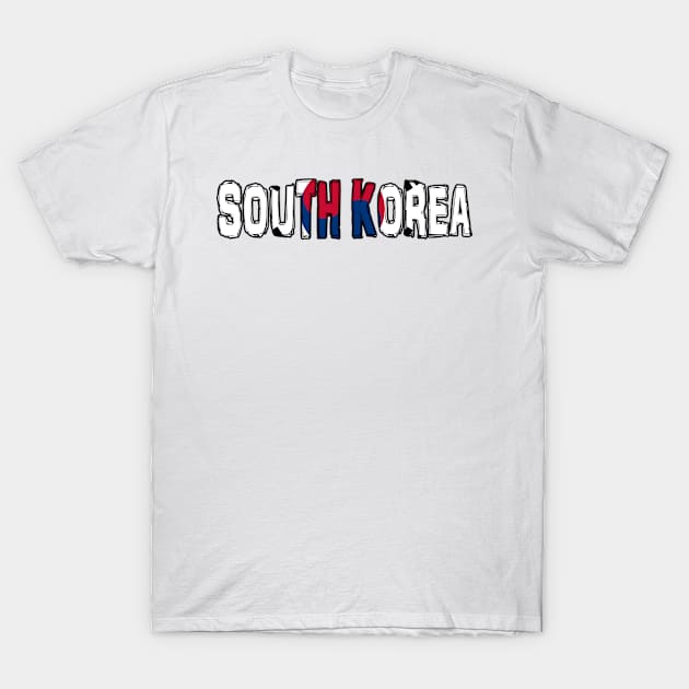 South Korea T-Shirt by Design5_by_Lyndsey